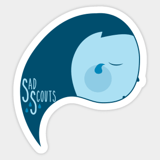 Sad Scouts Sticker